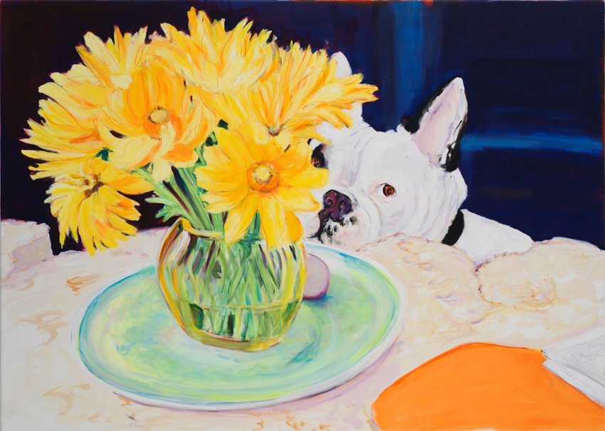 Wess_102207 252 sunflowers & ralph