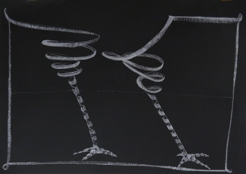JH10 untitled (chicken drawing 3)